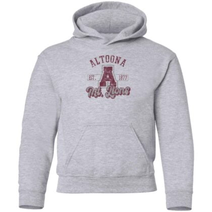 Altoona Mt. Lions Distressed Style Youth Pullover Hoodie