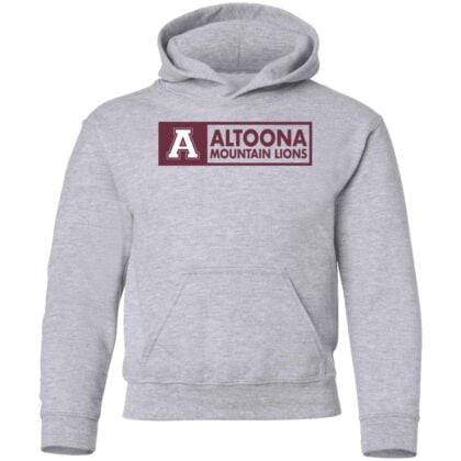 Altoona Block A Banner Youth Hoodie