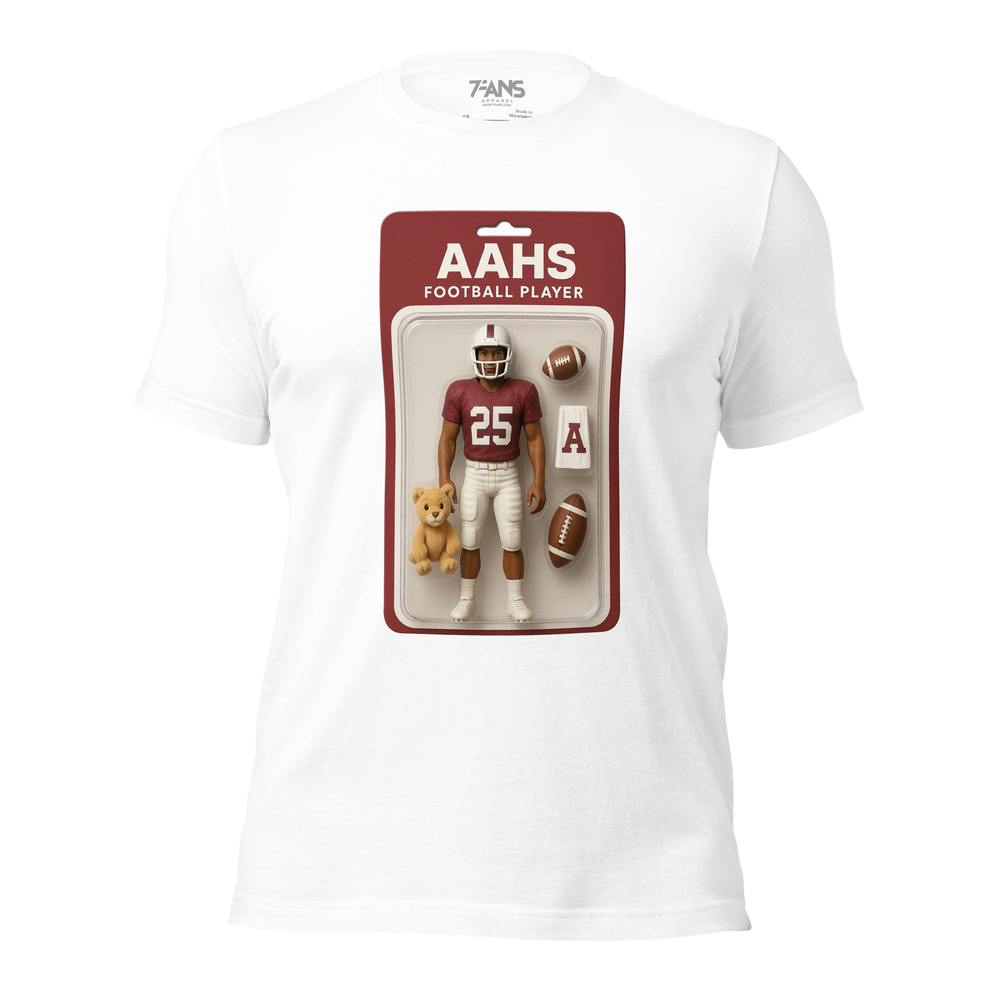 AAHS Football Player Action Figure Unisex t-shirt