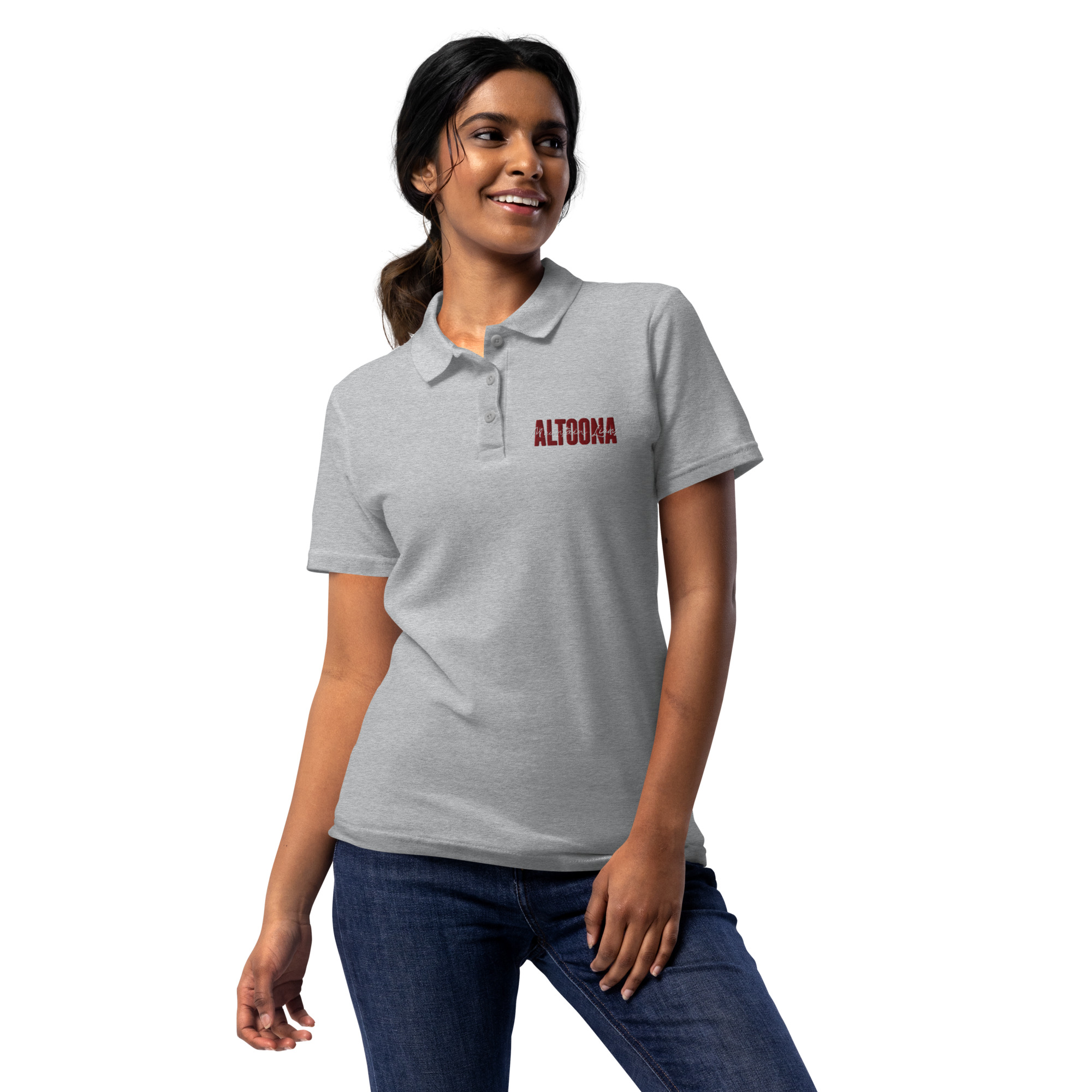 Women’s Altoona Mountain Lions polo shirt - Image 2
