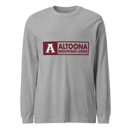 Altoona Block A Banner Long Sleeve Tee