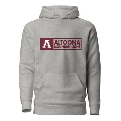 Altoona Mountain Lion Block A Banner Hoodie