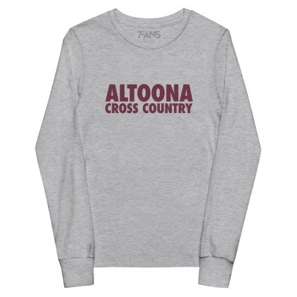Youth Altoona Cross Country long sleeve tee