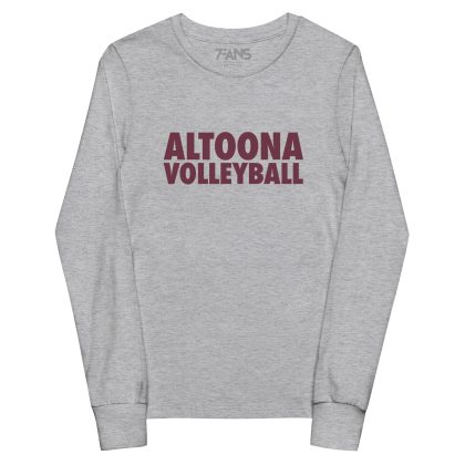 Youth Altoona Volleyball long sleeve tee