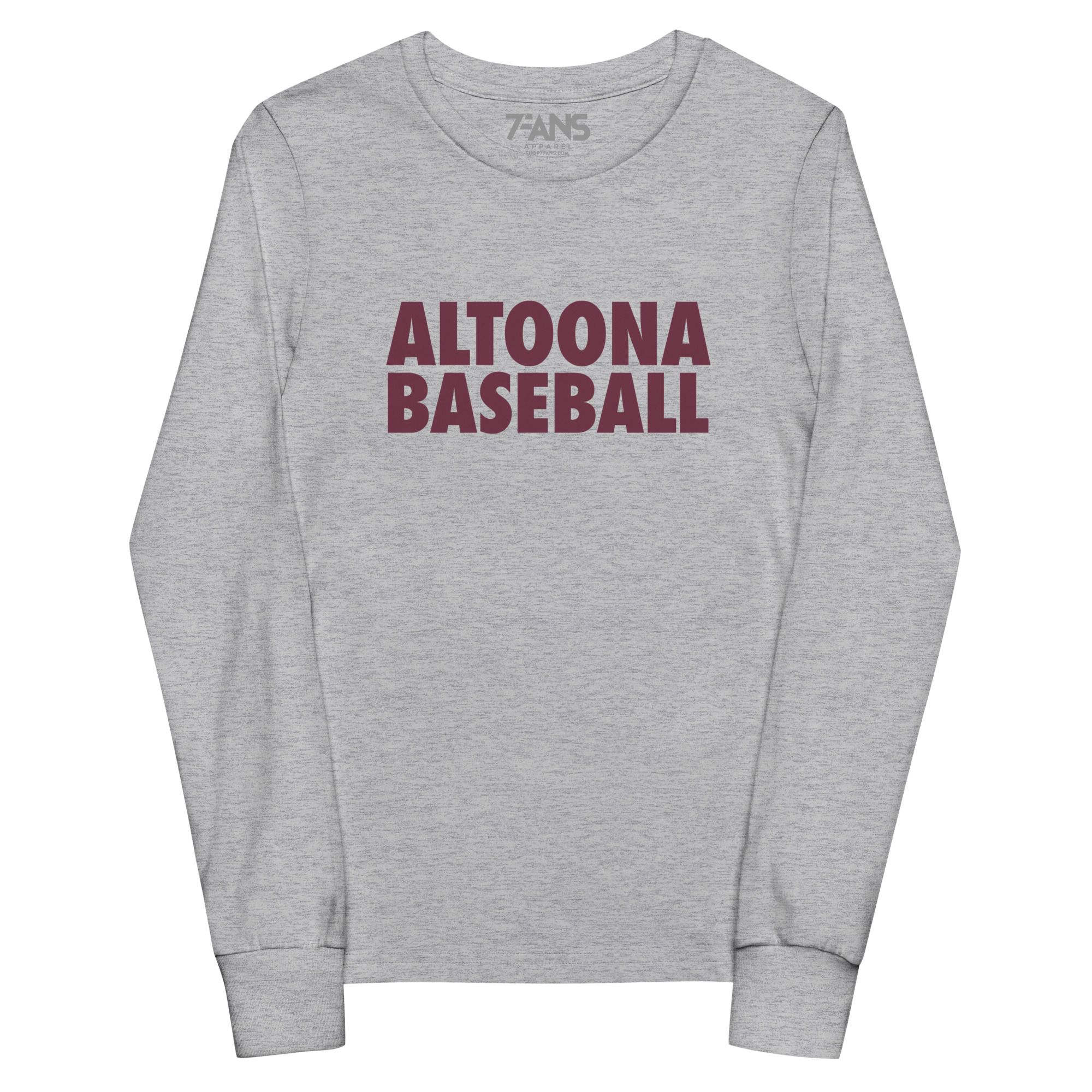 Youth Altoona Baseball long sleeve tee