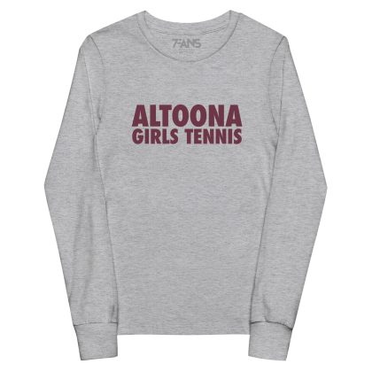 Youth Altoona Girls Tennis long sleeve tee