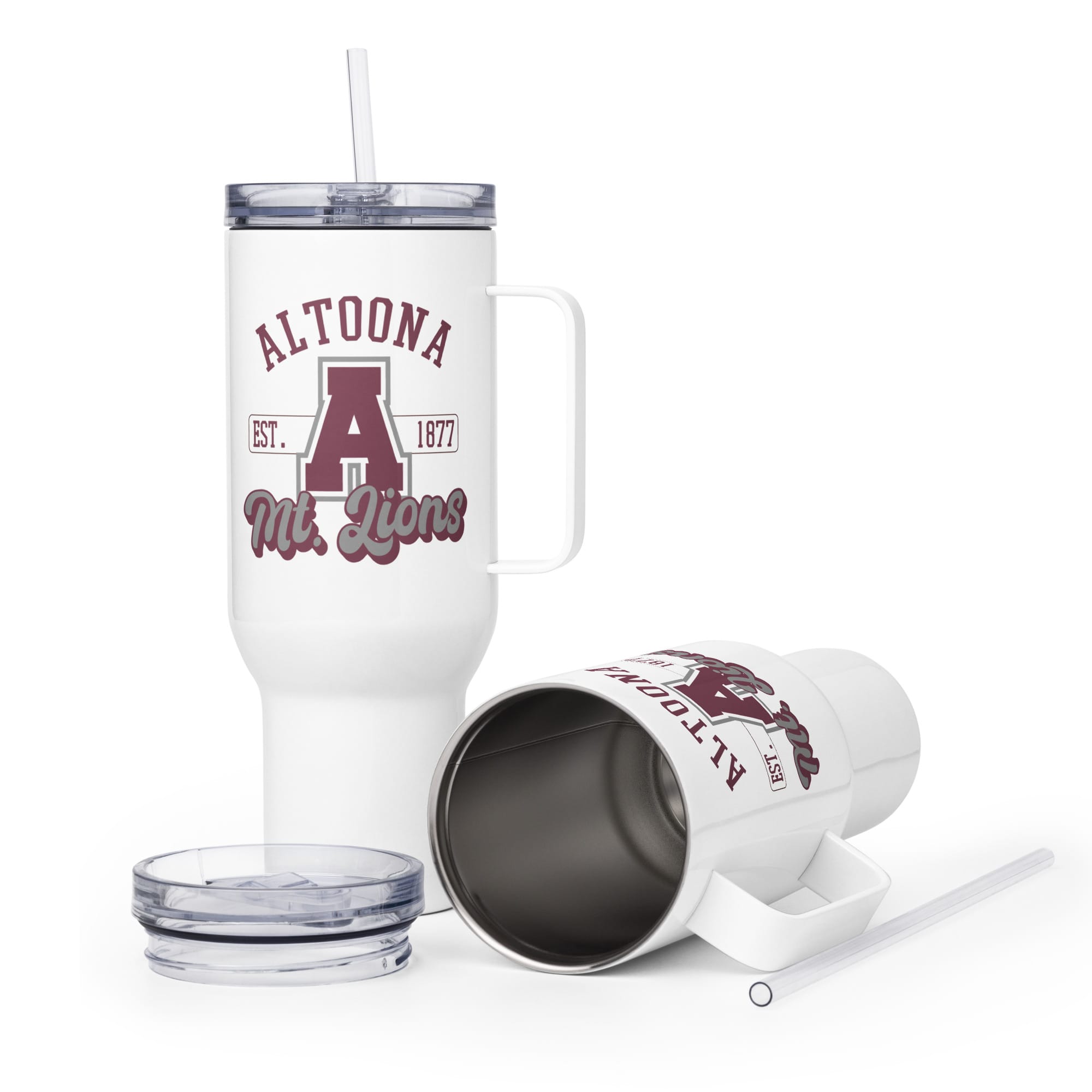 Altoona 1877 Stainless Steel Travel mug - Image 2